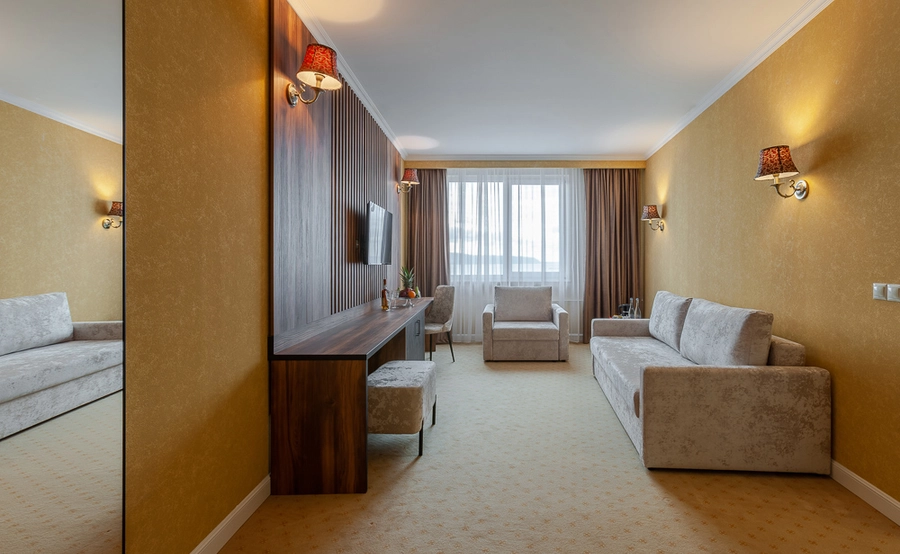 Люкс без балкона 2-х комнатный 